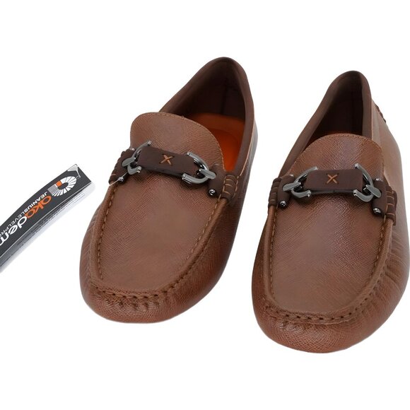 Akademiks Dover Driving Loafers Tan Slip-On Men's US 7M - Picture 5 of 6